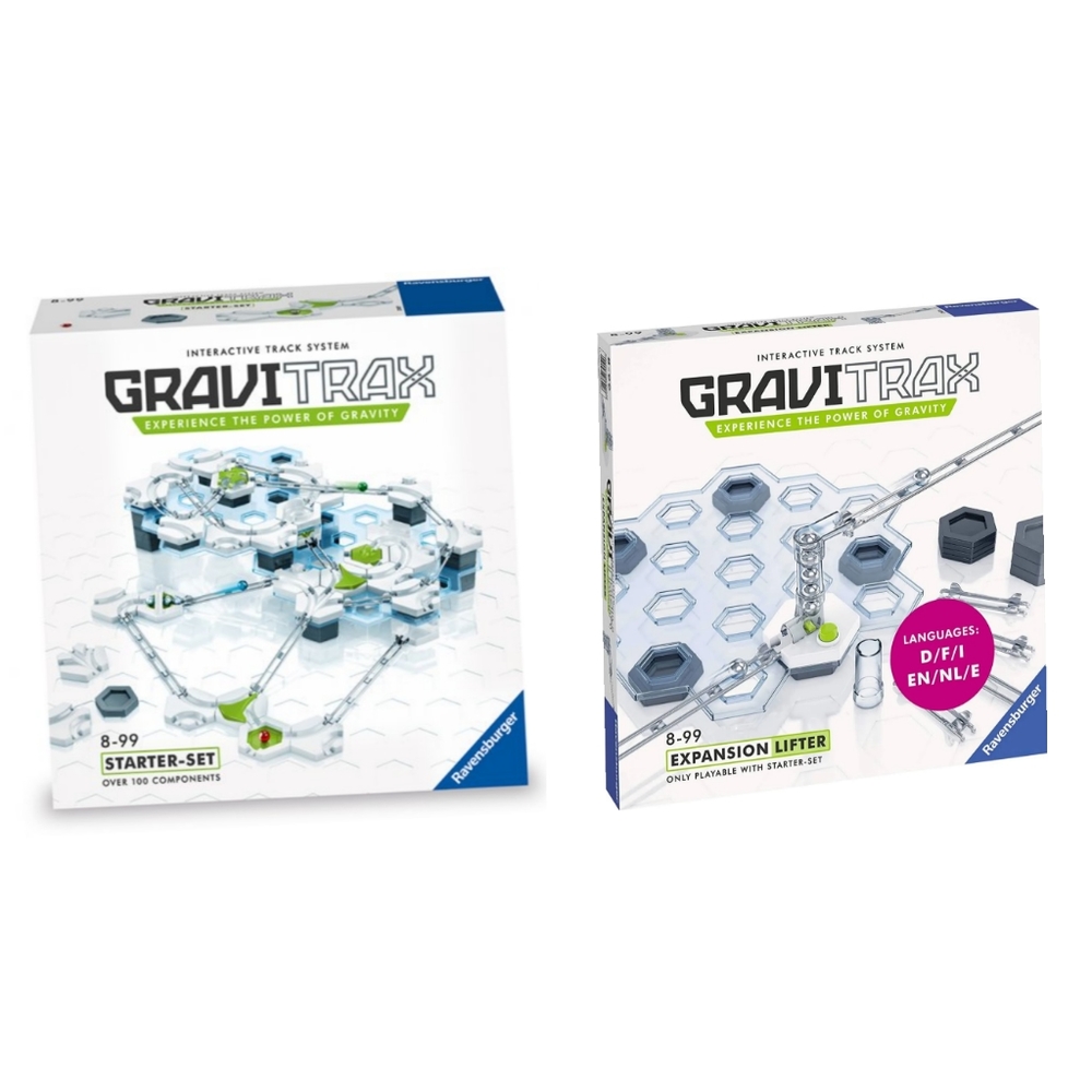 GRAVITRAX 2 Piece Set-Starter Set & Expansion Lifter BNIB